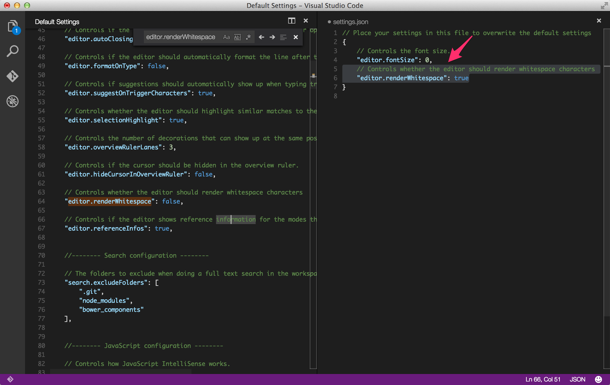 json editor visual studio 2015